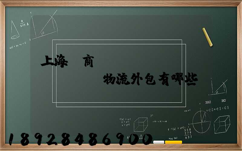 上海電商倉(cāng)儲(chǔ)物流外包有哪些