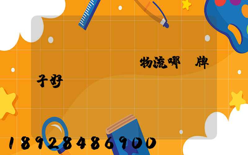 運(yùn)輸物流哪個牌子好點