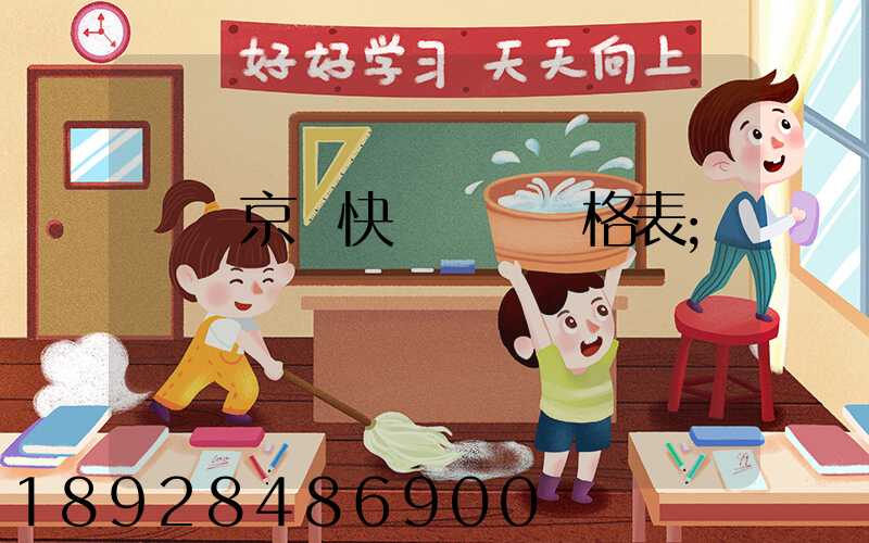 遼寧京東快遞運費價格表