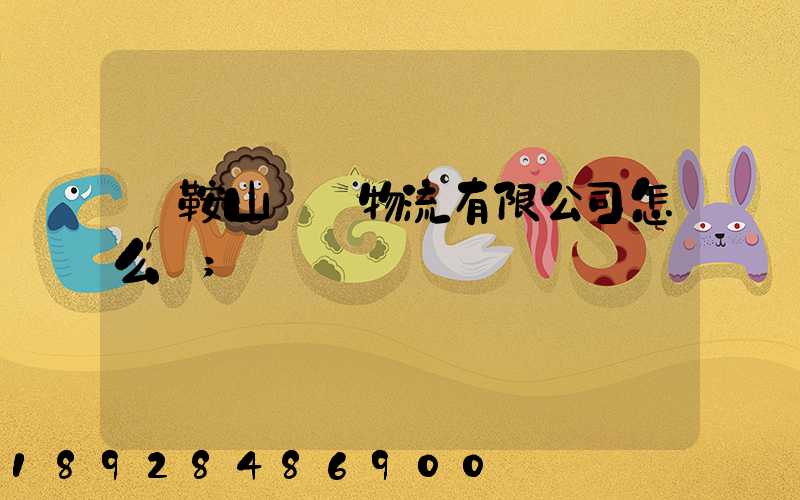 馬鞍山鐵獅物流有限公司怎么樣