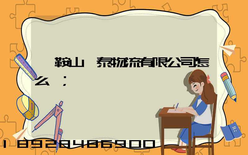 馬鞍山韓泰物流有限公司怎么樣